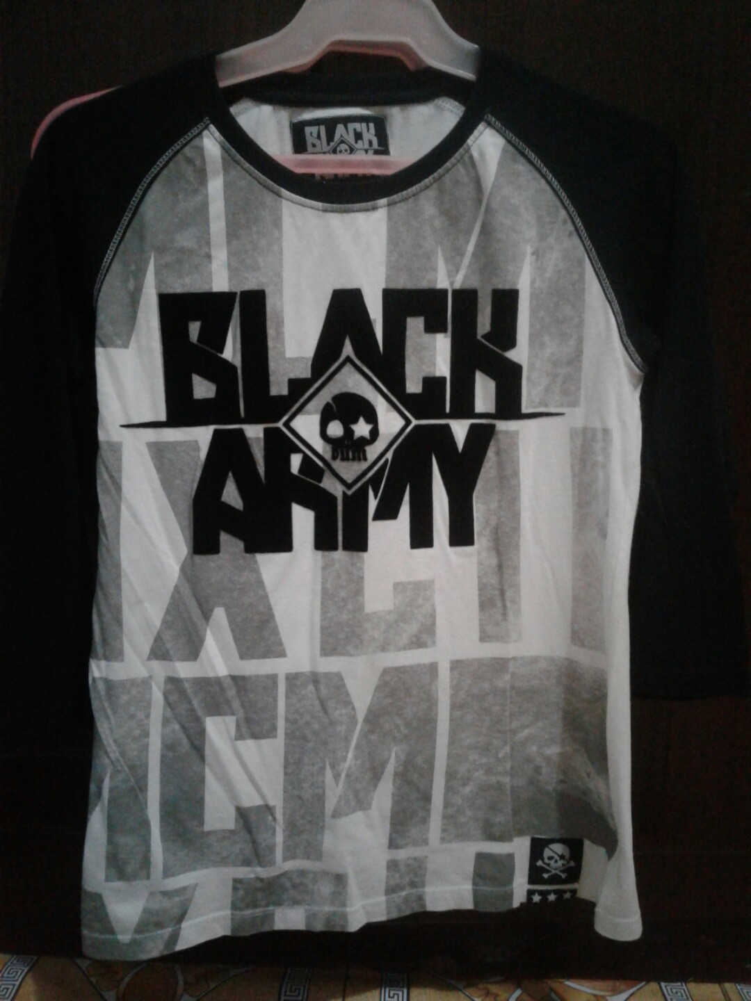 BUM BLACK ARMY 3/4 sleeves, Men's 