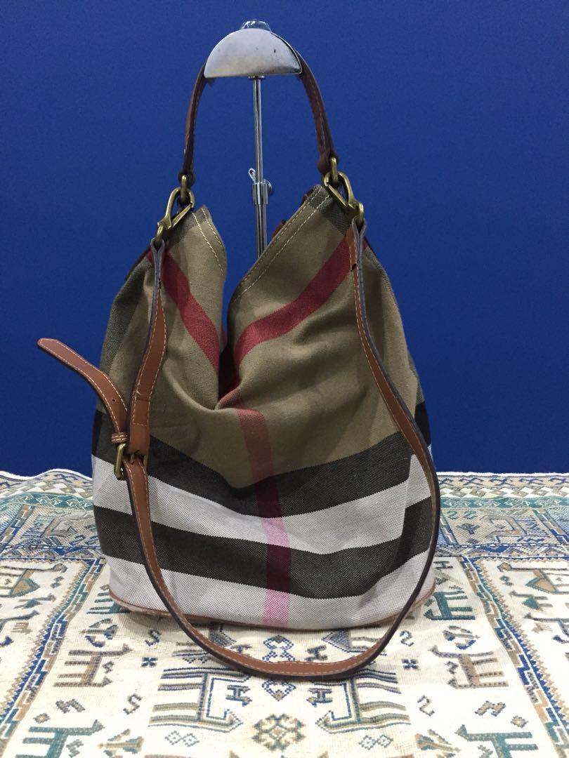Burberry ashby canvas sale