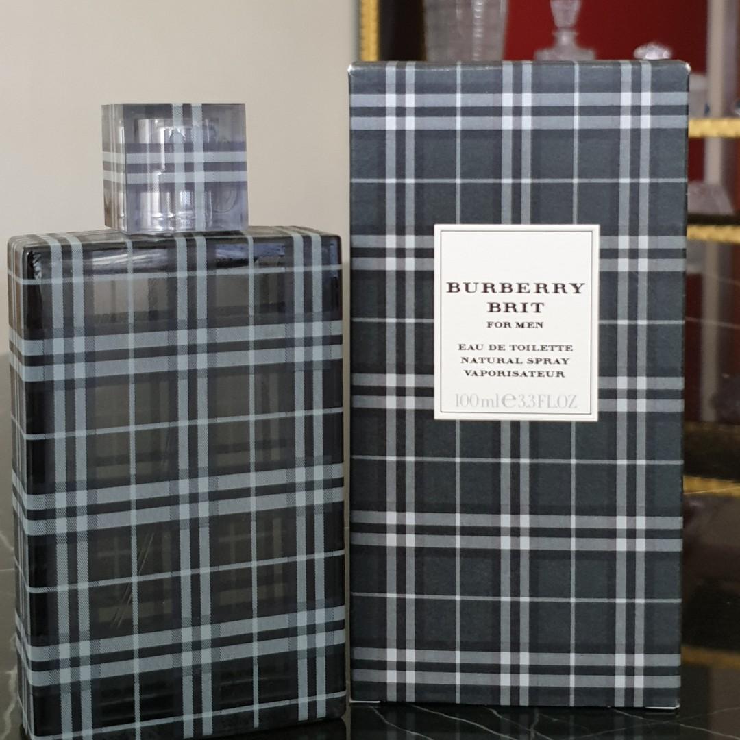 burberry brit for men edt 100ml