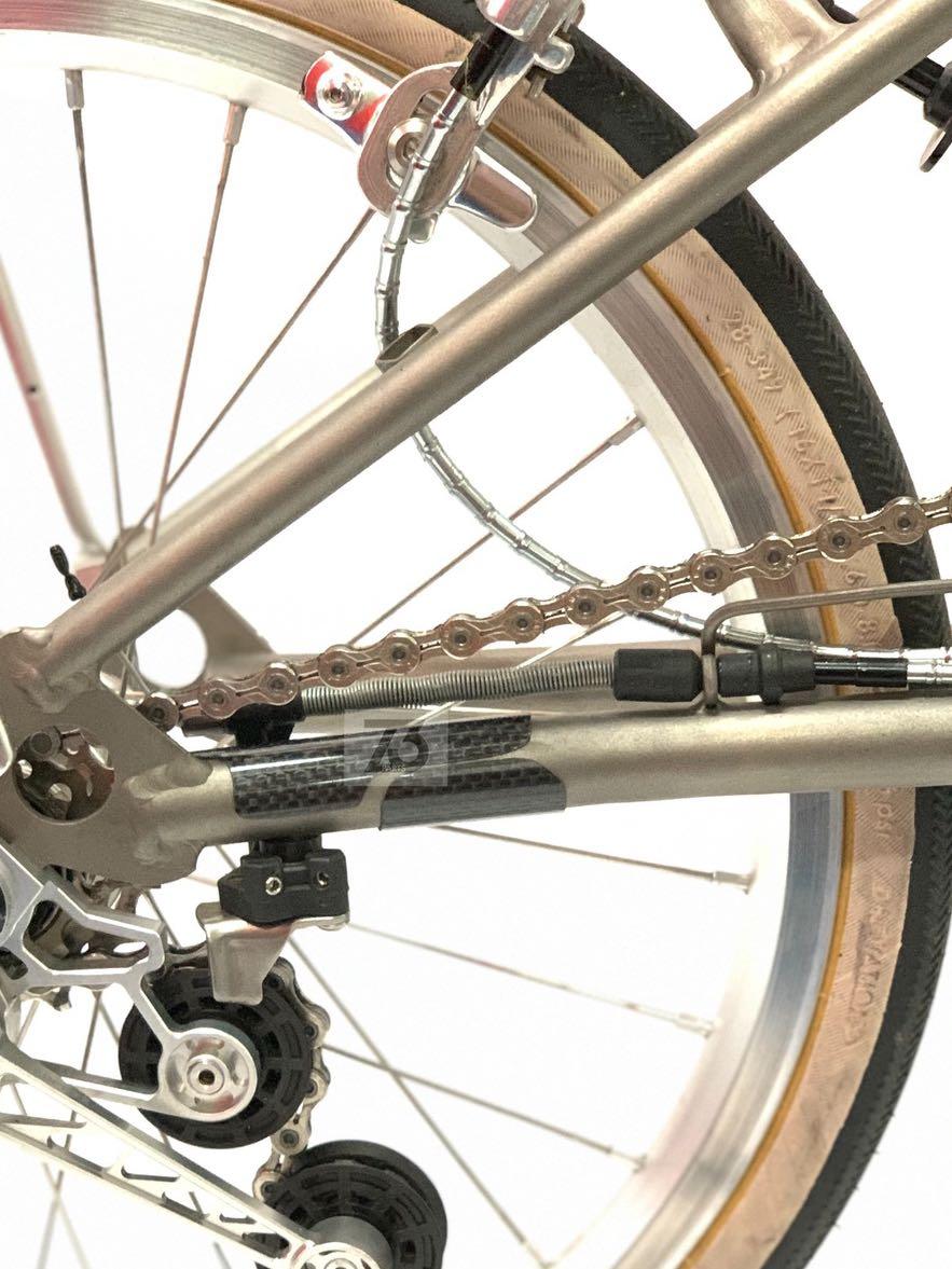 Brompton Chainstay Protector 2024 myteluguroots