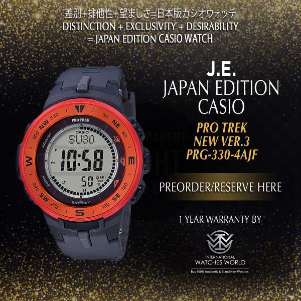 Casio protrek top prg 330