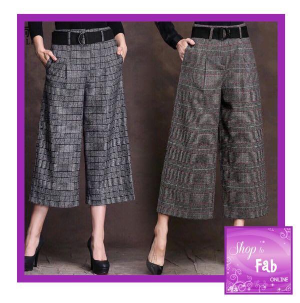 Checkered clearance square pants