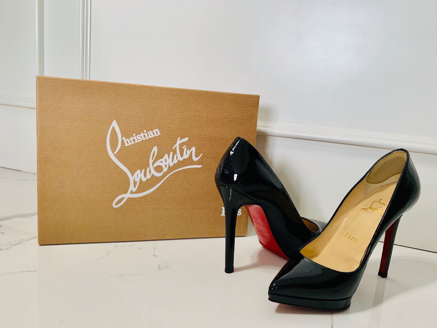 Christian Louboutin Heels Black Women s Fashion Footwear Heels