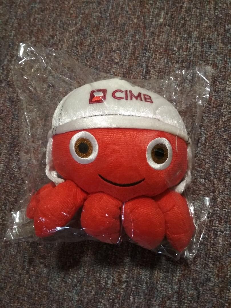Cimb octopus soft best sale toy 2019