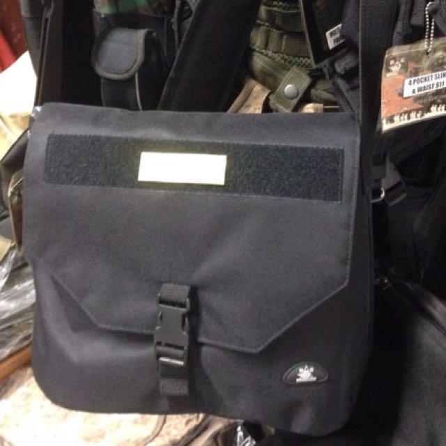 Vertical army sling bag on sale