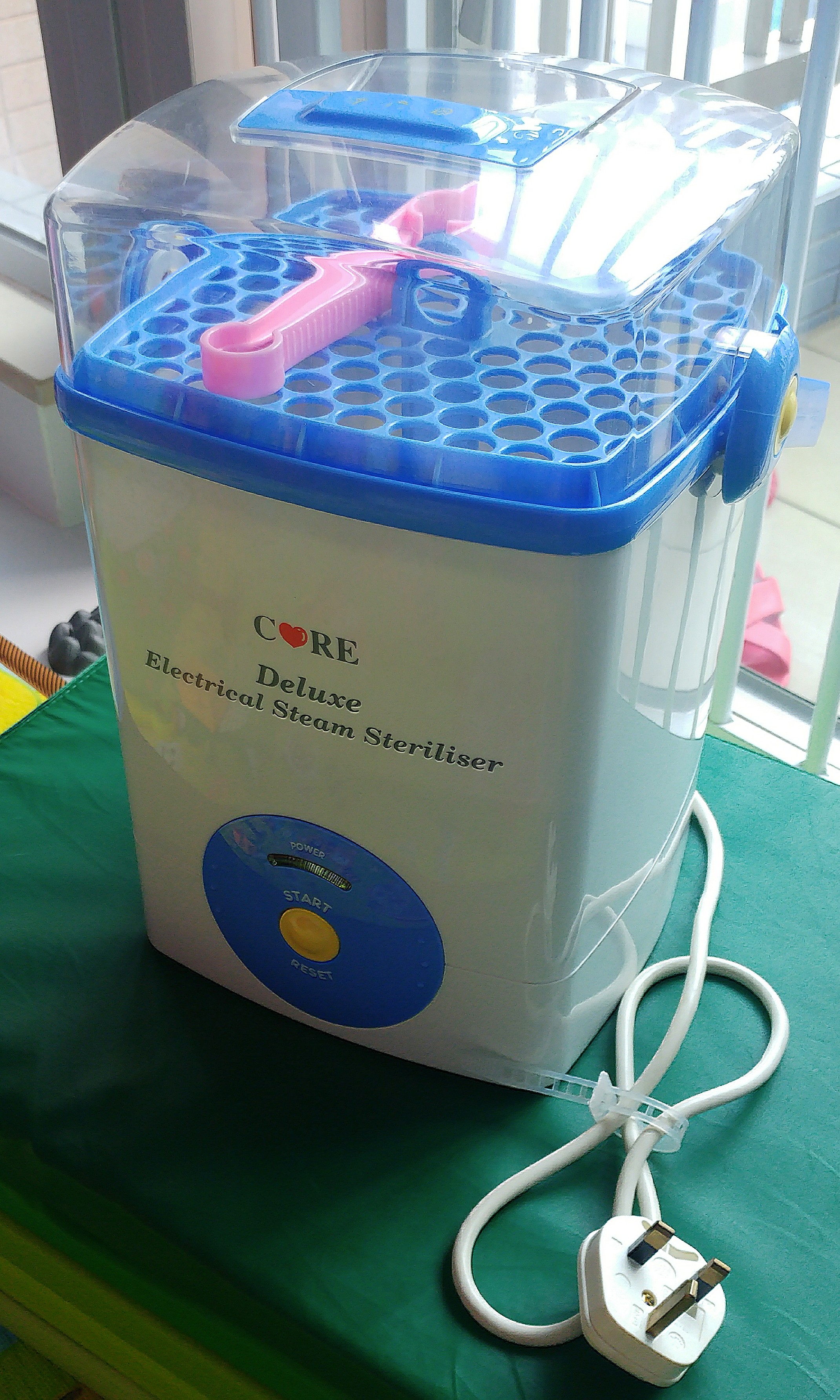Core deluxe electric steam steriliser sales