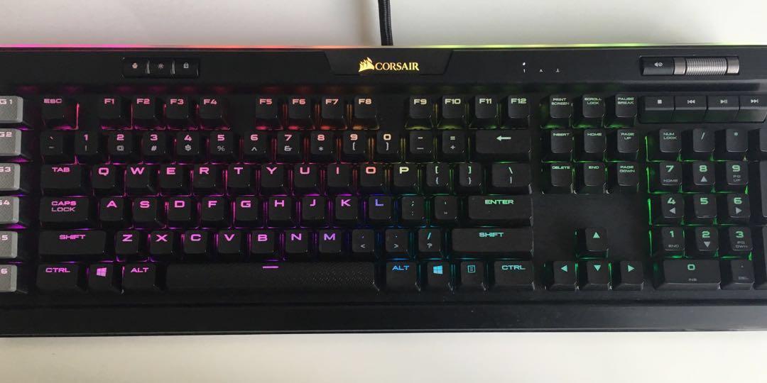 Corsair K95 Rgb Platinum Cherry Mx Browns Computers Tech Parts Accessories Computer Keyboard On Carousell