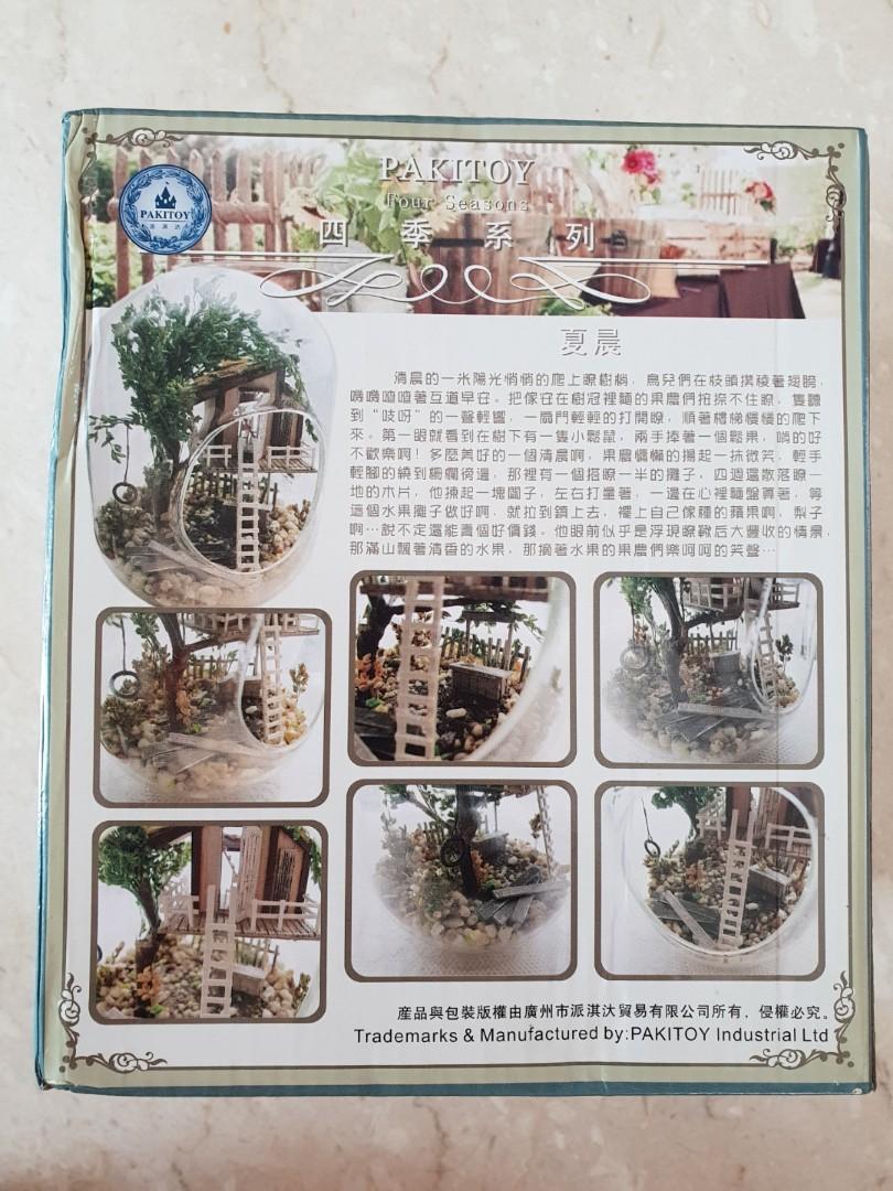 diy miniature tree house