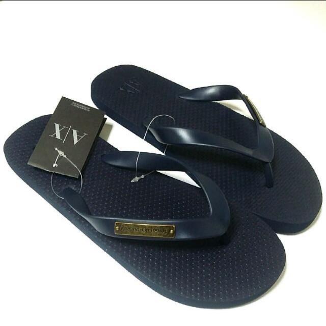 armani slippers mens