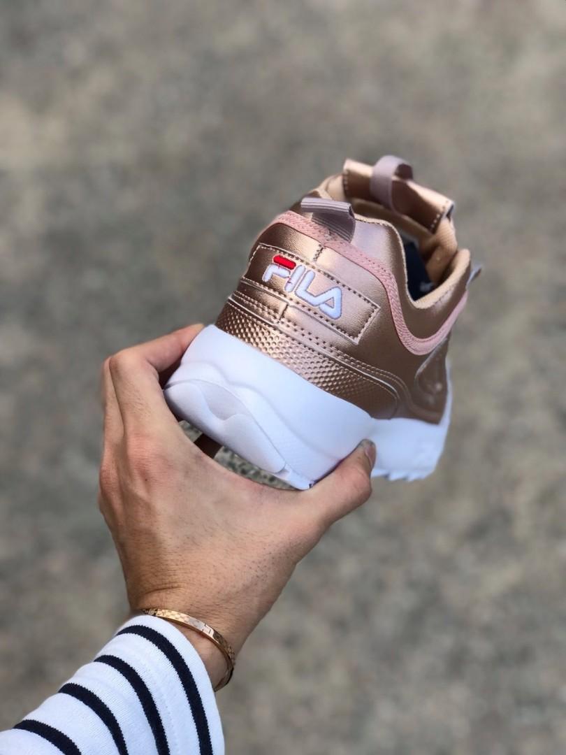 Fila disruptor cheap 2 rose gold