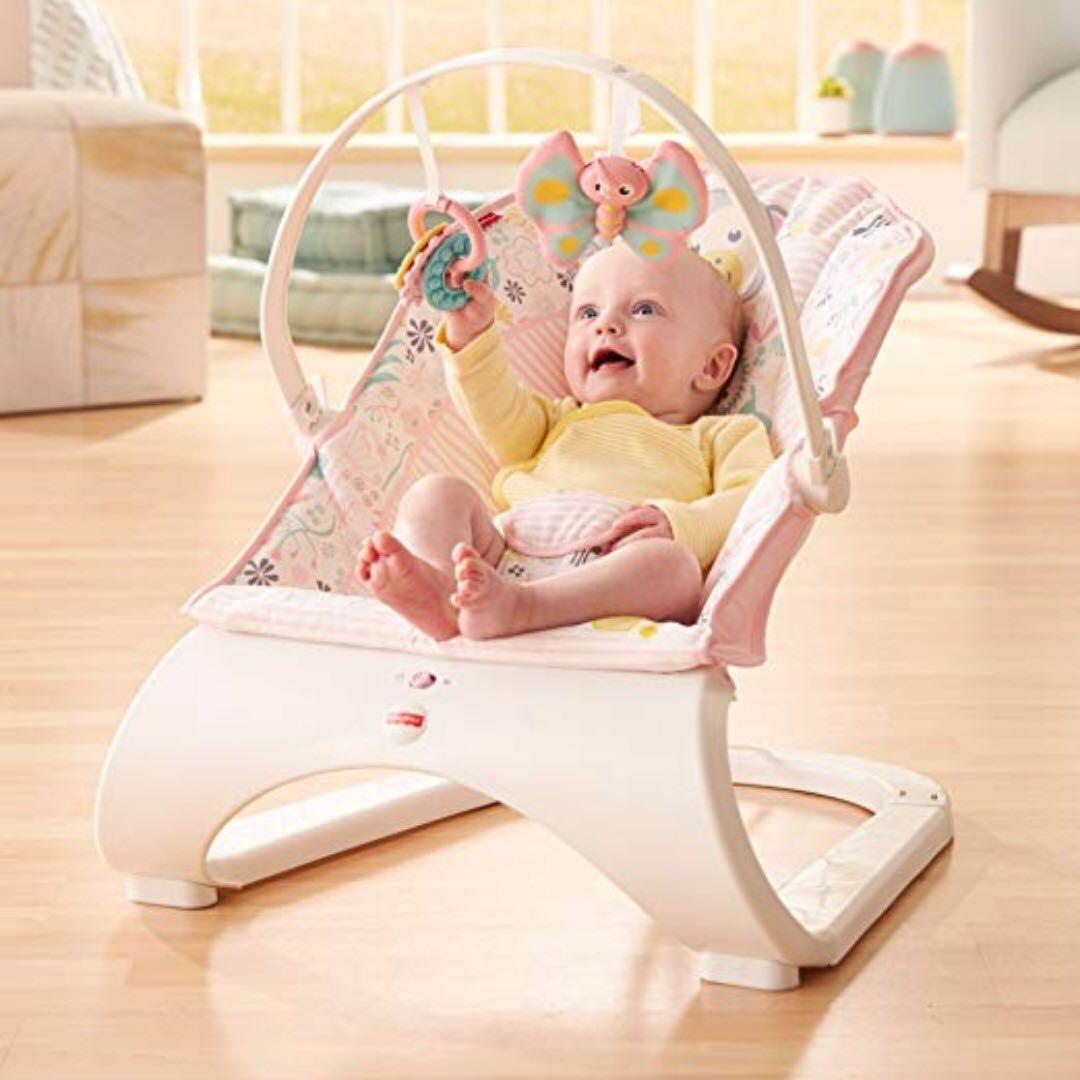 Fisher price comfort curve bouncer pink store