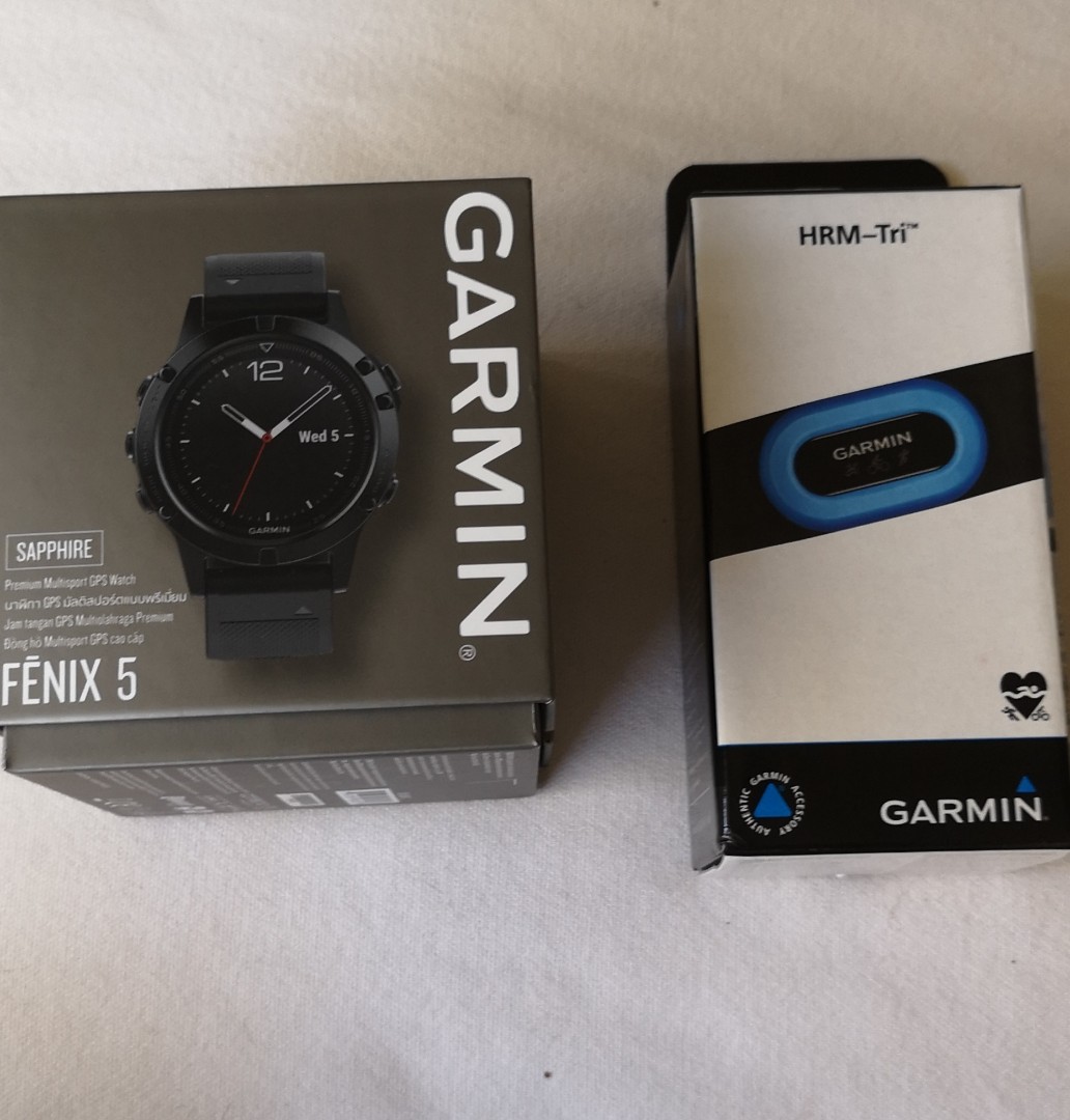 fenix 5 hrm tri