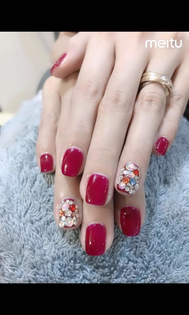 Eyelash extension Gelish Manicure, Beauty & Personal Care, Hands