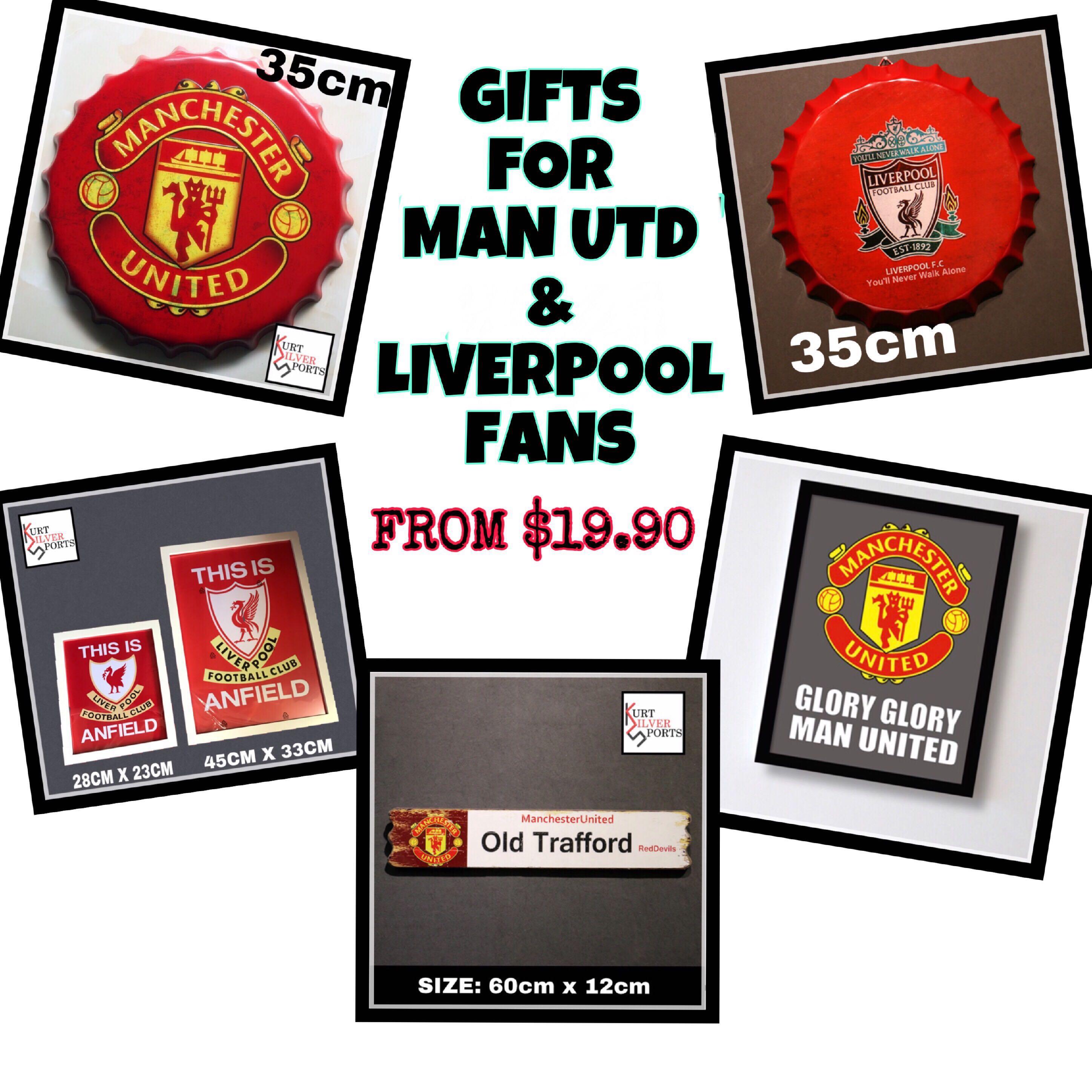 Gifts For Liverpool And Man U Fans Furniture Home Decor Others On Carousell