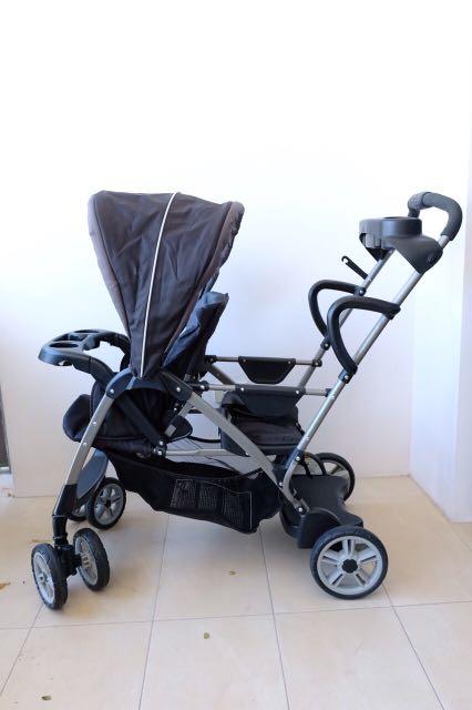 Graco Baby Stroller Room For 2 Stand And Ride On Carousell