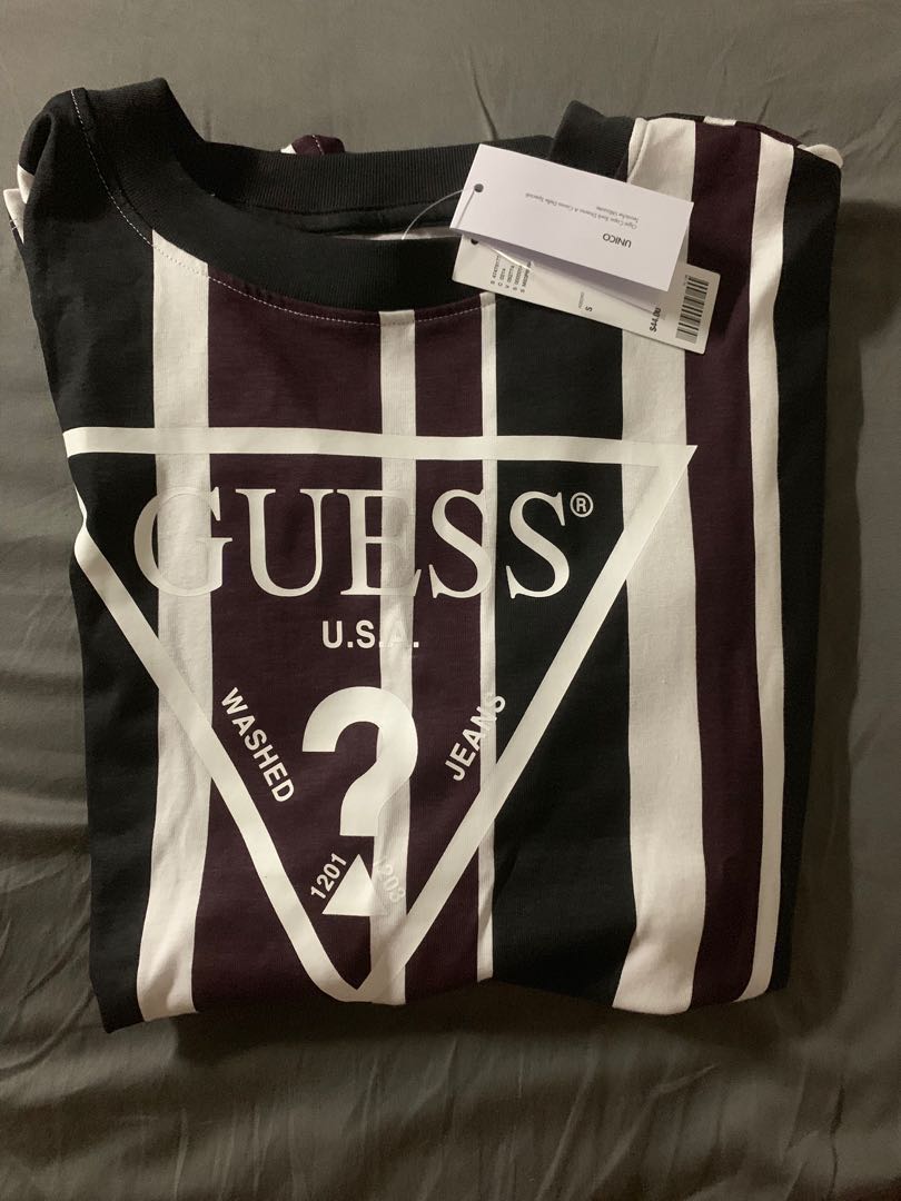 Guess rexford 2025 stripe tee
