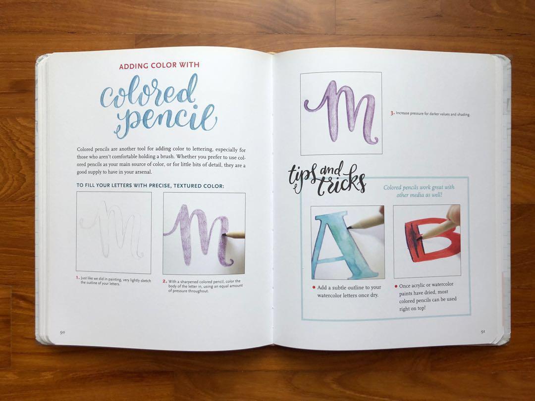 Hand Lettering - An Interactive Guide To The Art Of Drawing Letters ...