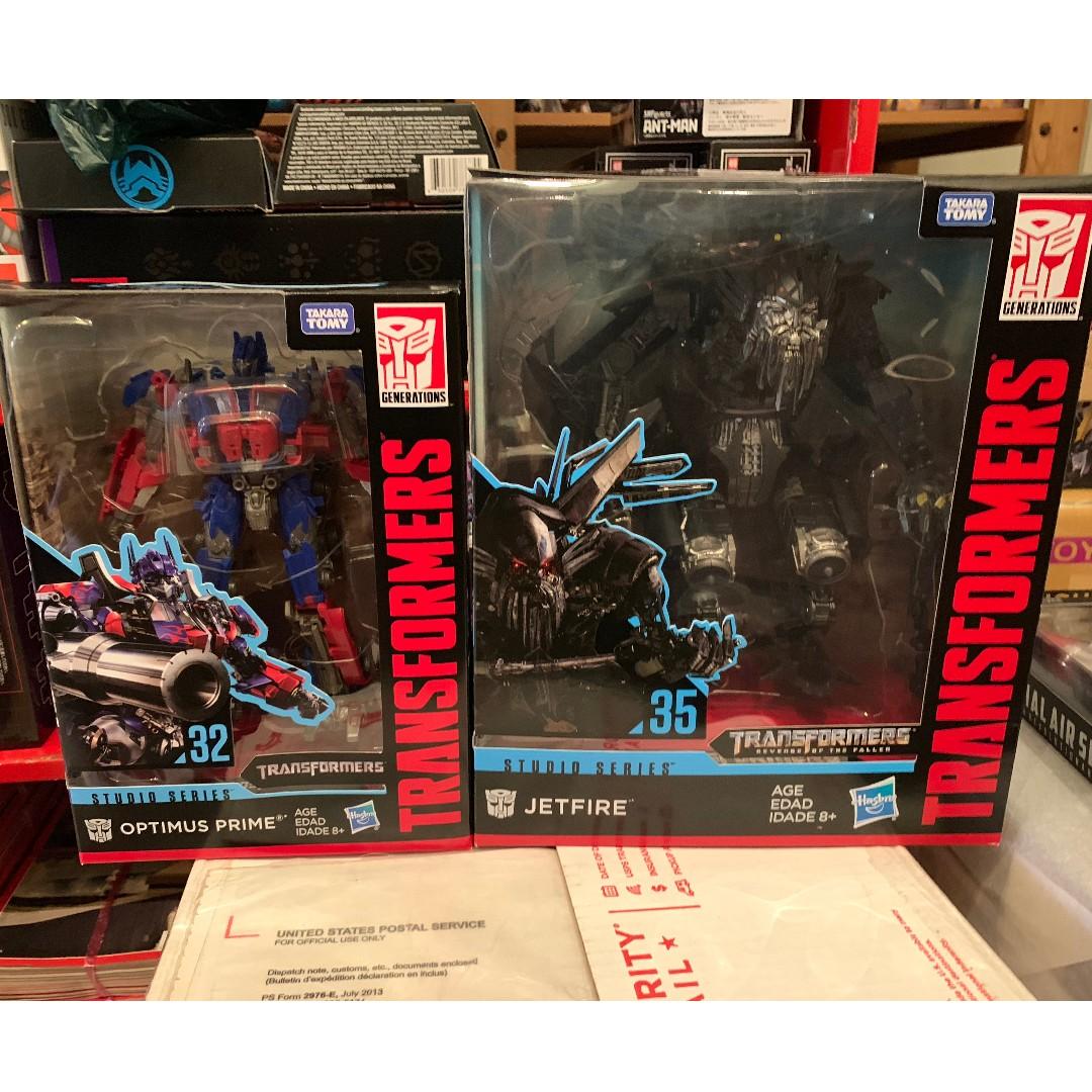 Transformers studio series optimus prime sale and jetfire