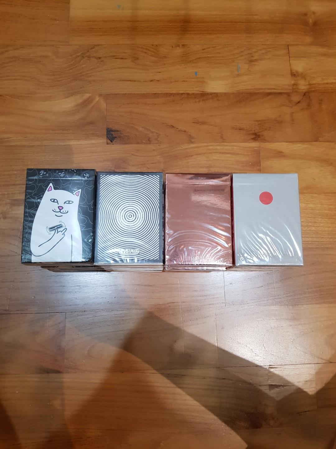 Hype Rare And Sold Out Playing Cards Ripndip Headlong Into