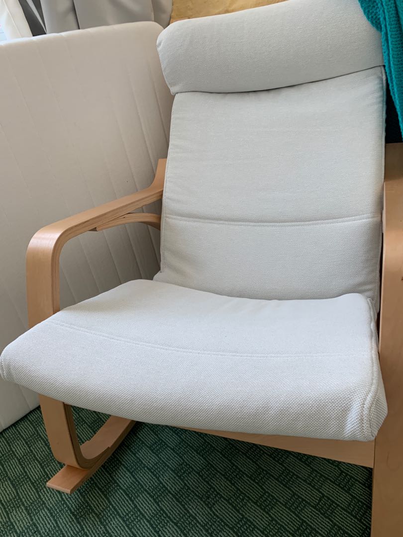 IKEA rocking chair/ breastfeeding chair, Furniture & Home Living