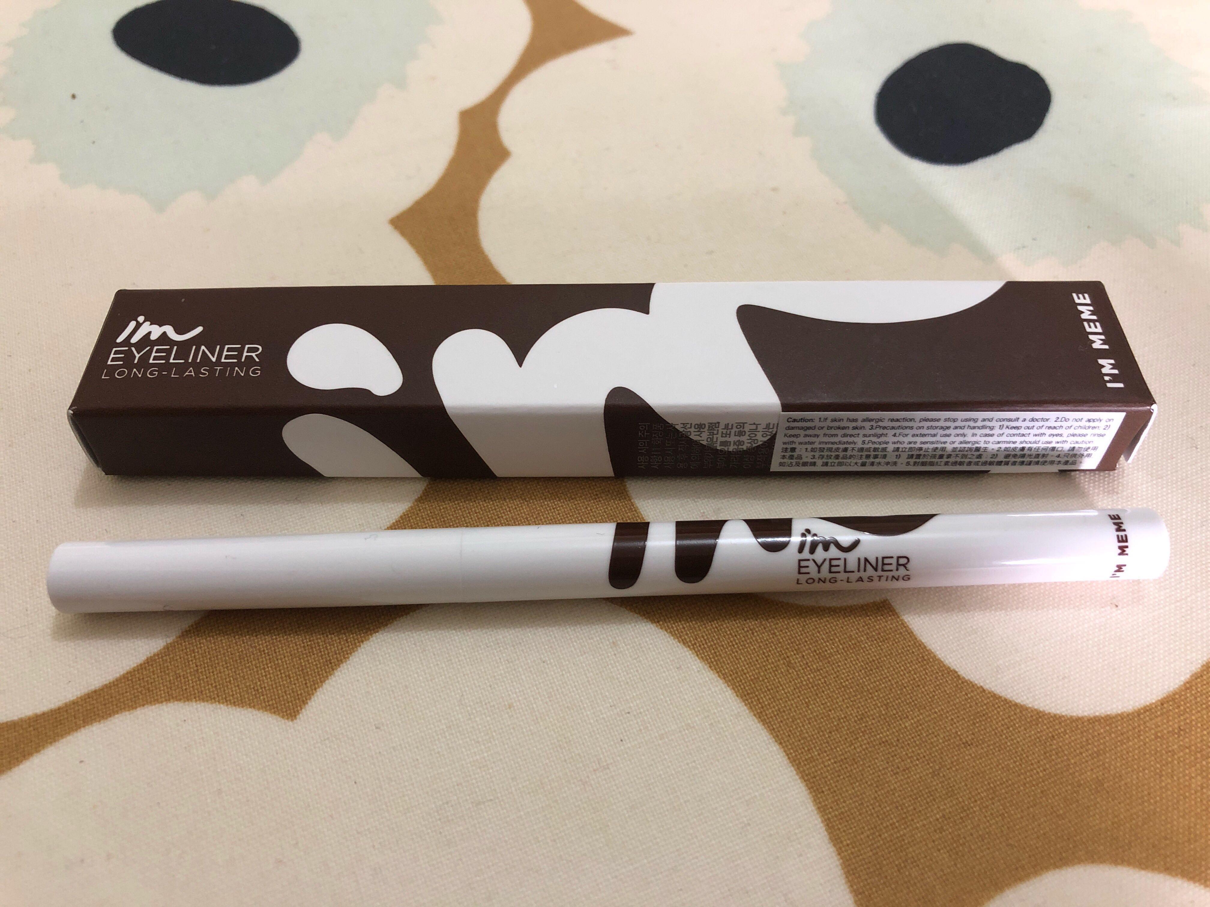 I M Meme Eye Liner Long Lasting 002全新深啡色眼線筆expire Jun 2020年 40 美容 化妝品 化妝品 Carousell