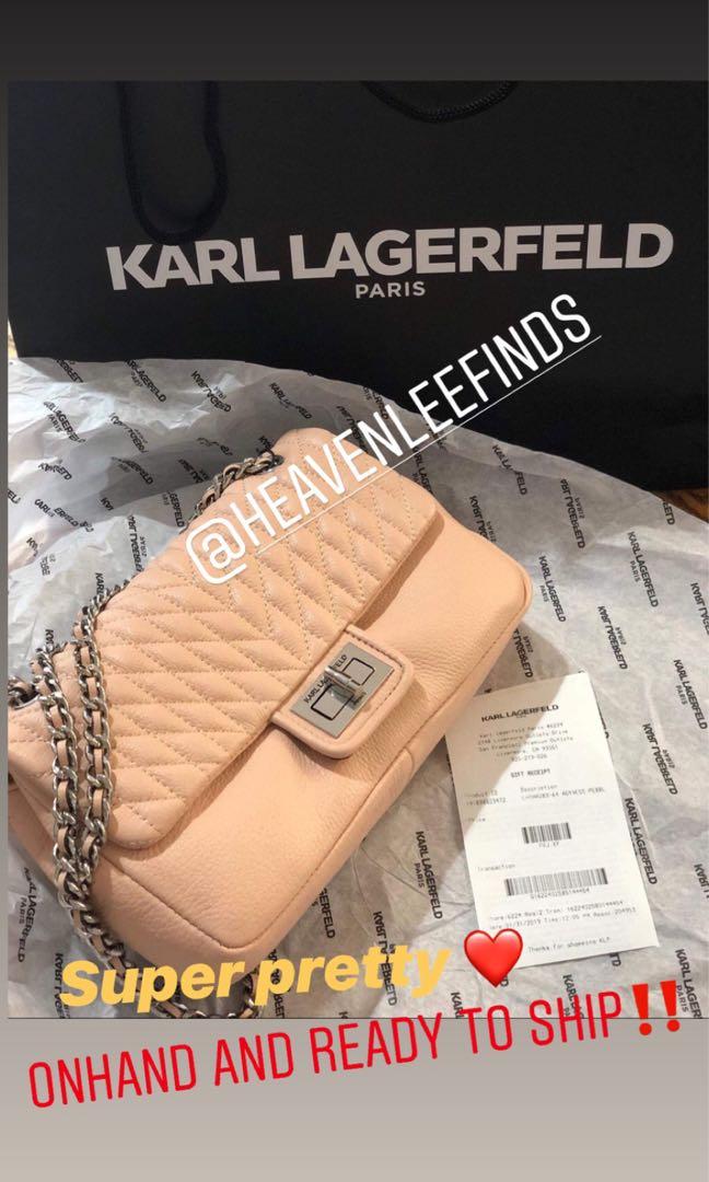 karl lagerfeld chain bag