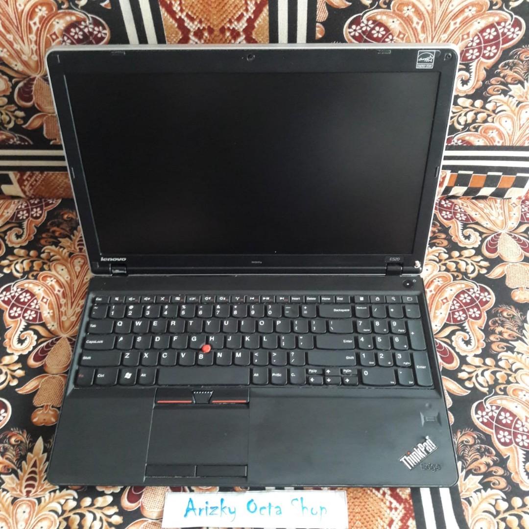 Laptop Lenovo Thinkpad Edge E520 Core I5 4gb 320gb Numpad Keyboard Layar 15inch Elektronik Komputer Laptop Di Carousell