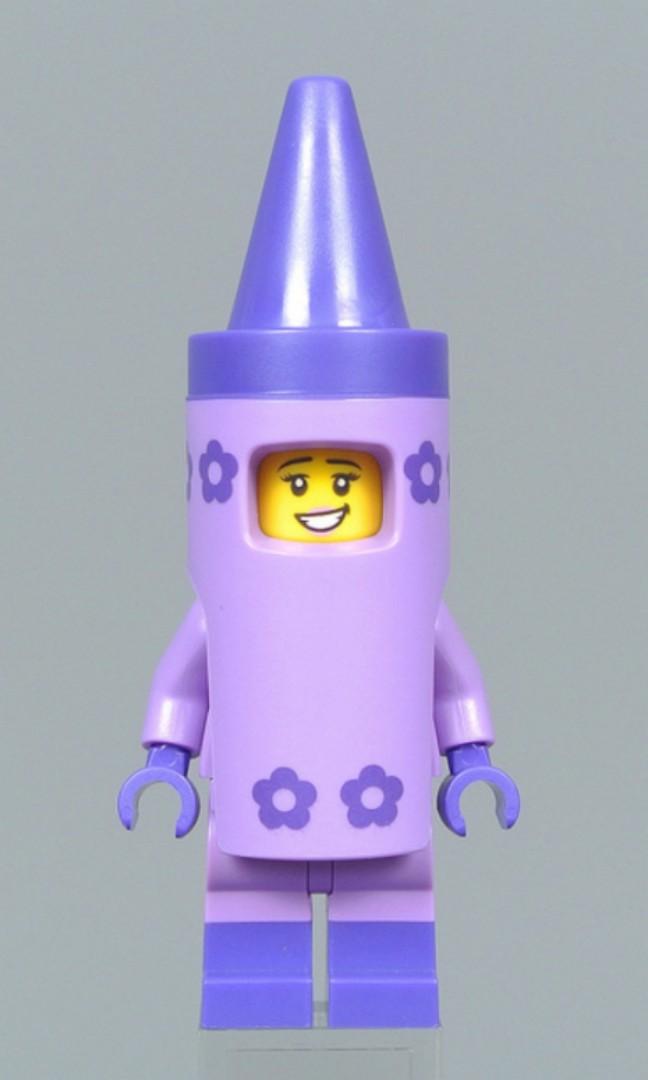 Lego crayon on sale minifigure