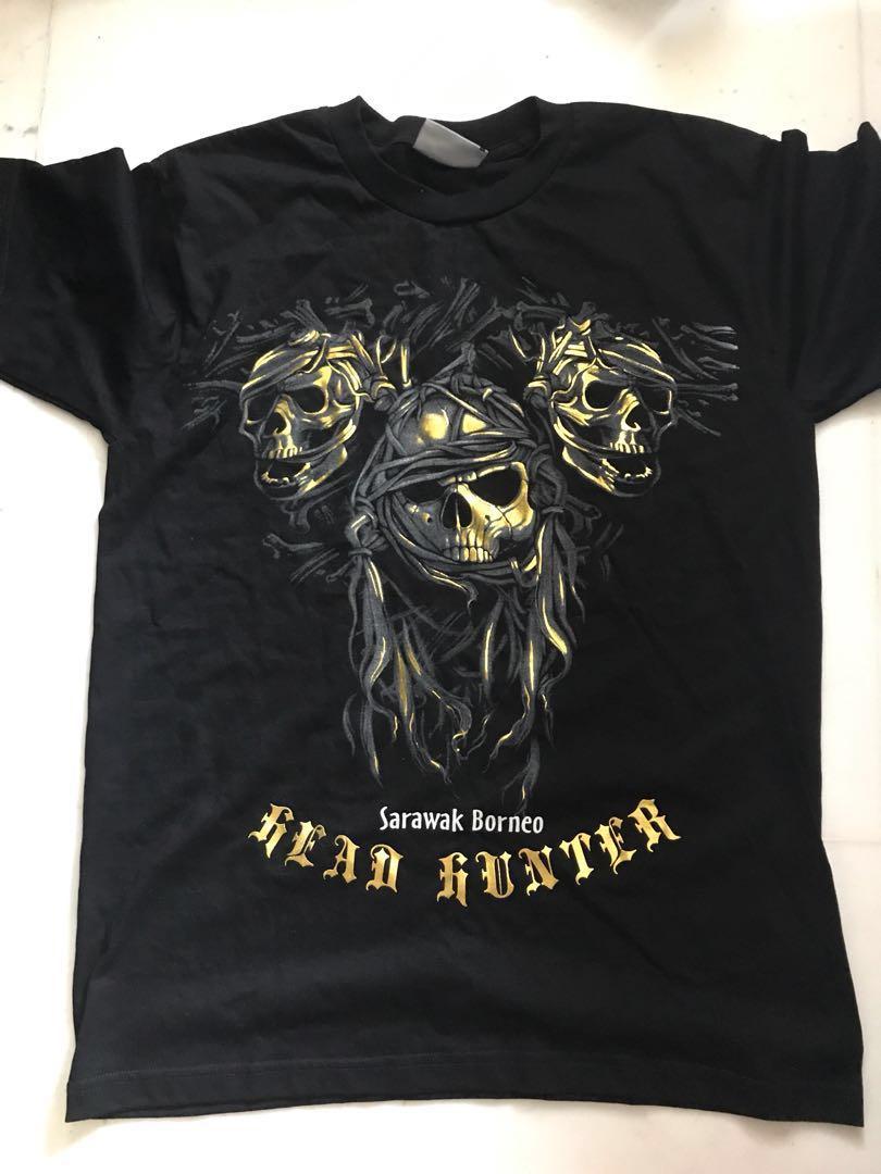 Men Borneo Headhunter T Shirt Men S Fashion Clothes Tops On Carousell