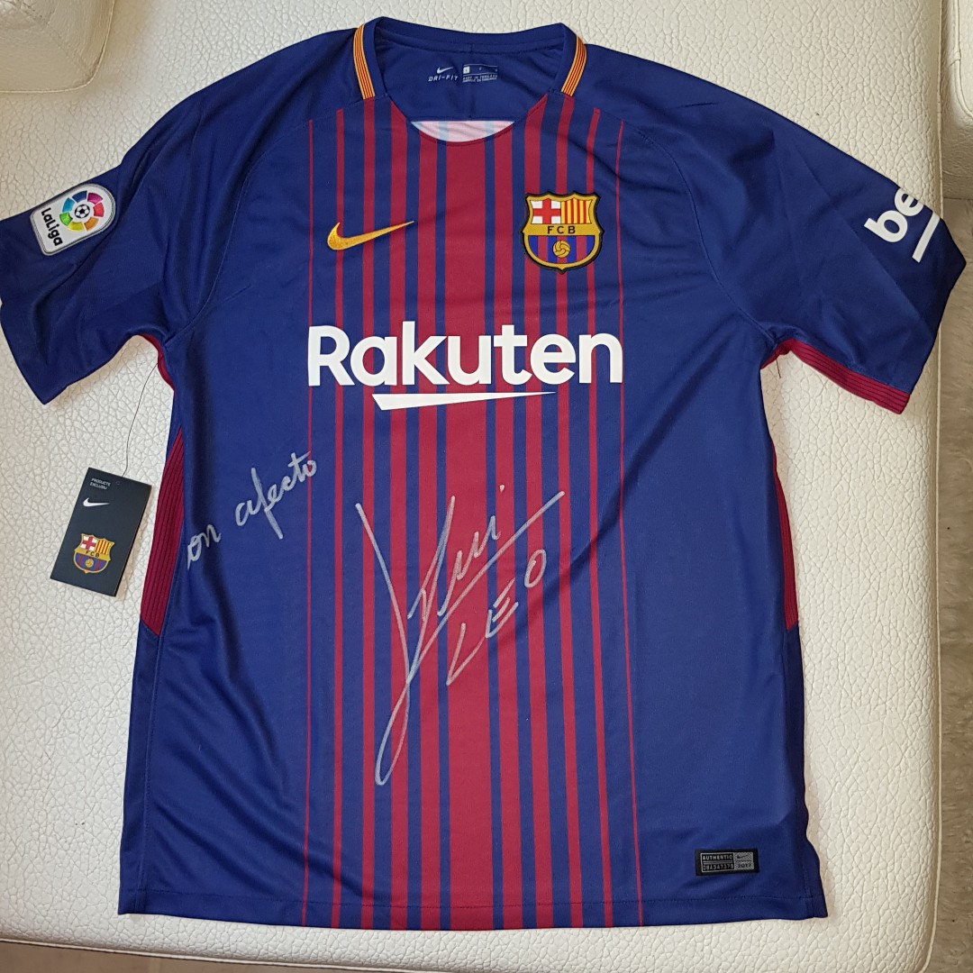 messi framed jersey