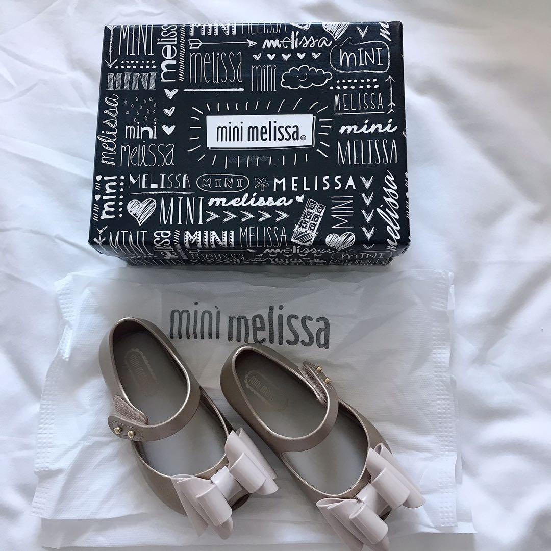 Mini Melissa Shoes Toddler Size 19 