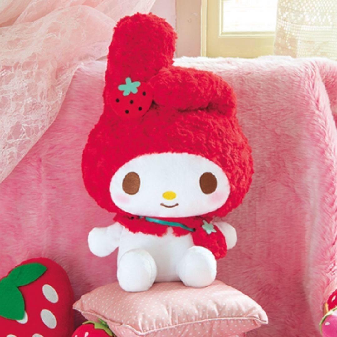 my melody strawberry plush