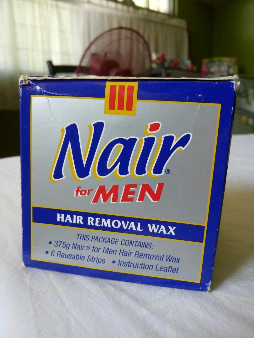 Nair Hair Removal Wax For Men On Carousell