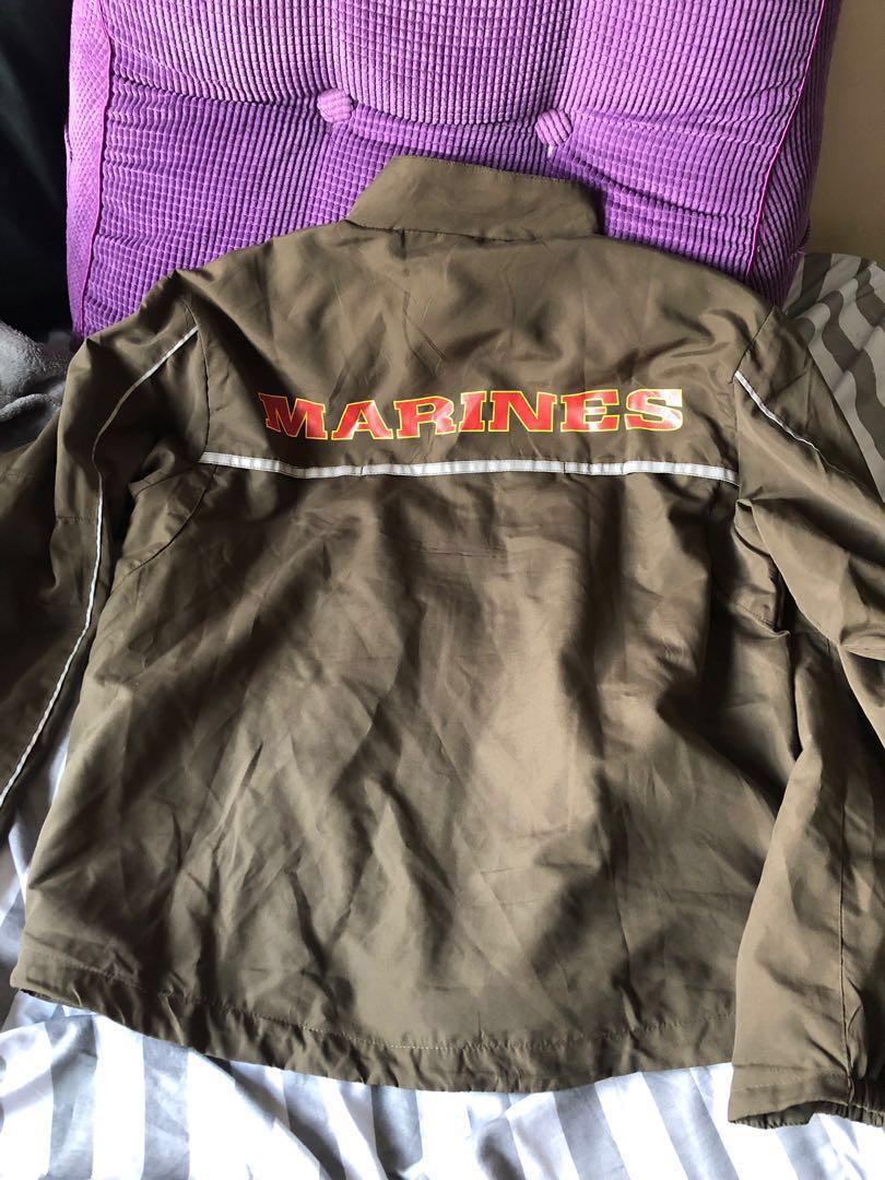 New Balance USMC running jacket