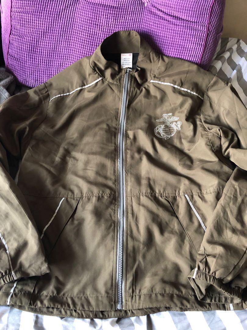 New Balance USMC running jacket