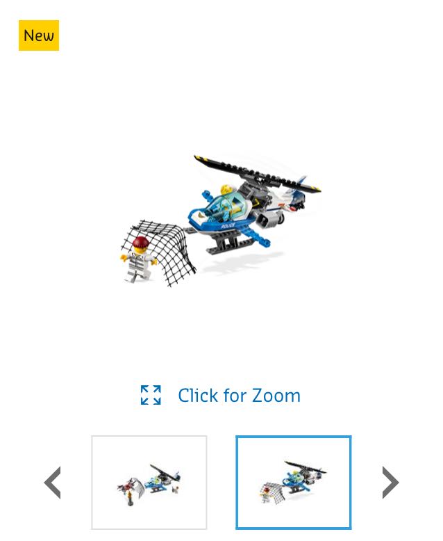 New Lego City Sky Police Drone Chase 60207 Toys Games Bricks