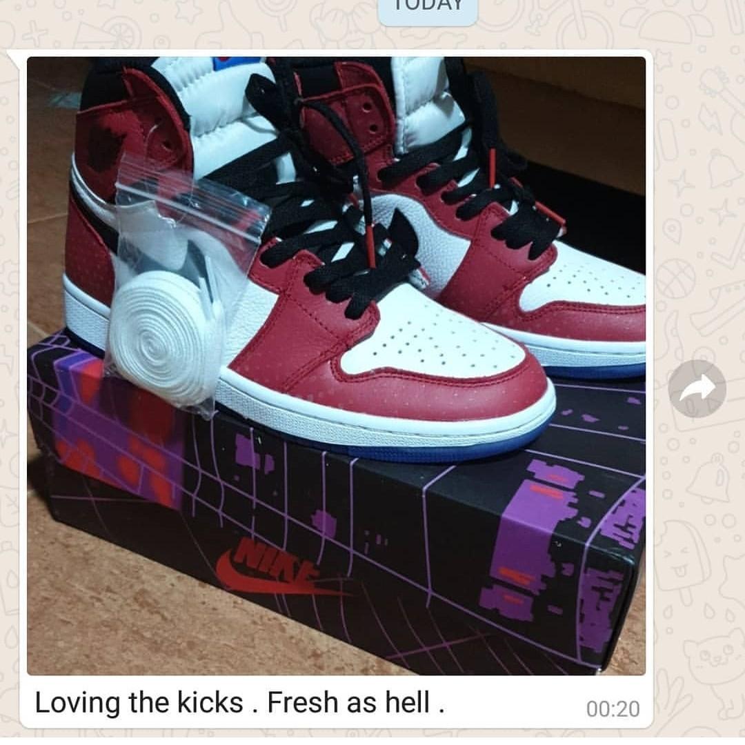Air jordan 1 sale origin story fake