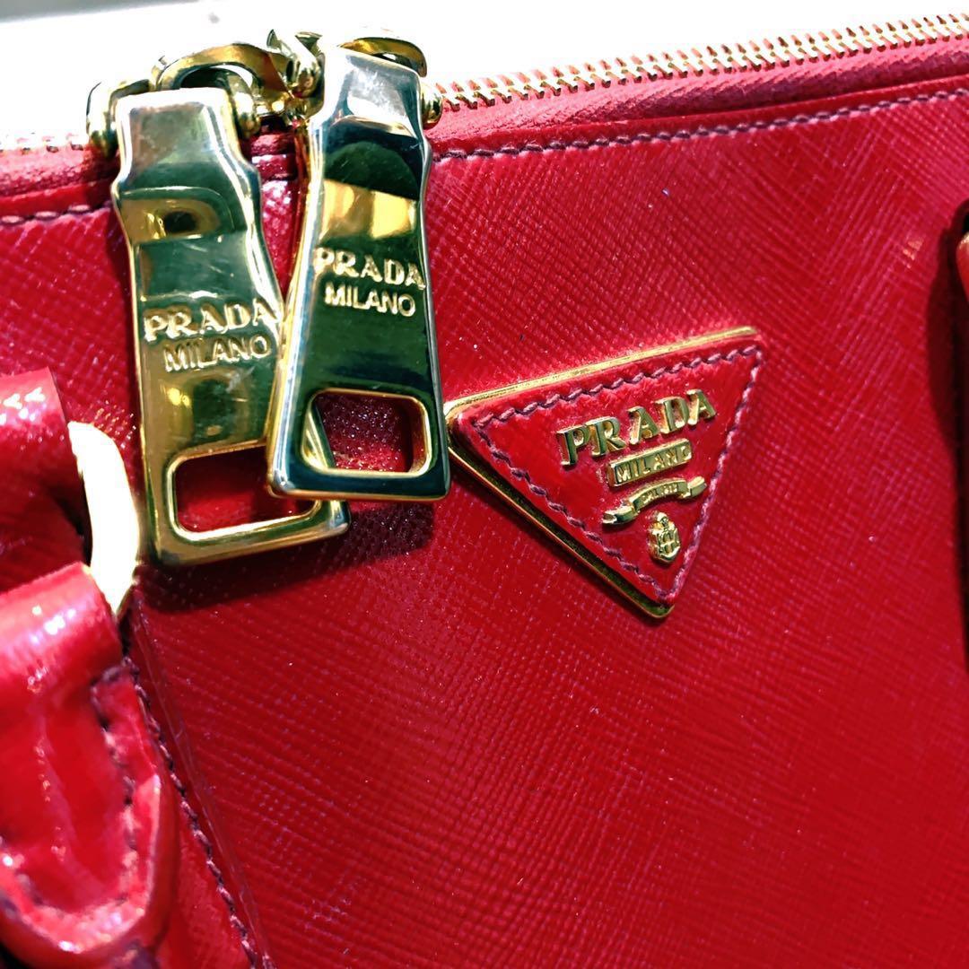 Prada milano dal sales 1913 purse red