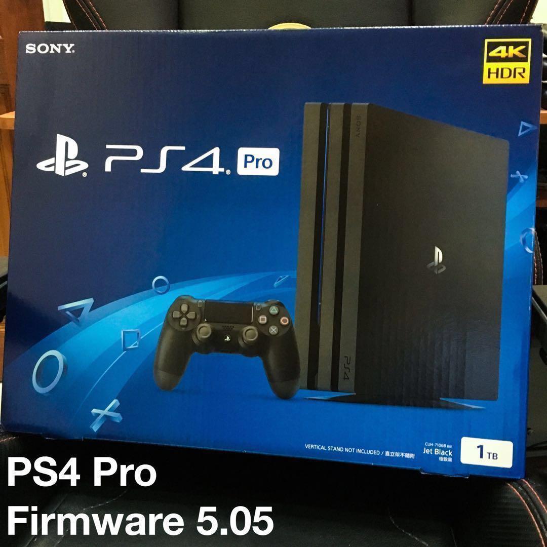 ps4 with firmware 5.05