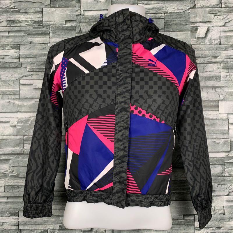 Puma Sport Lifestyle Hoodie Colourful Jacket Windbreaker Men s