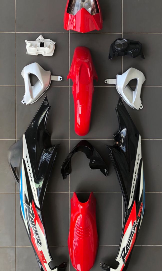 Raider 150 1st gen fairing Motorbikes on Carousell