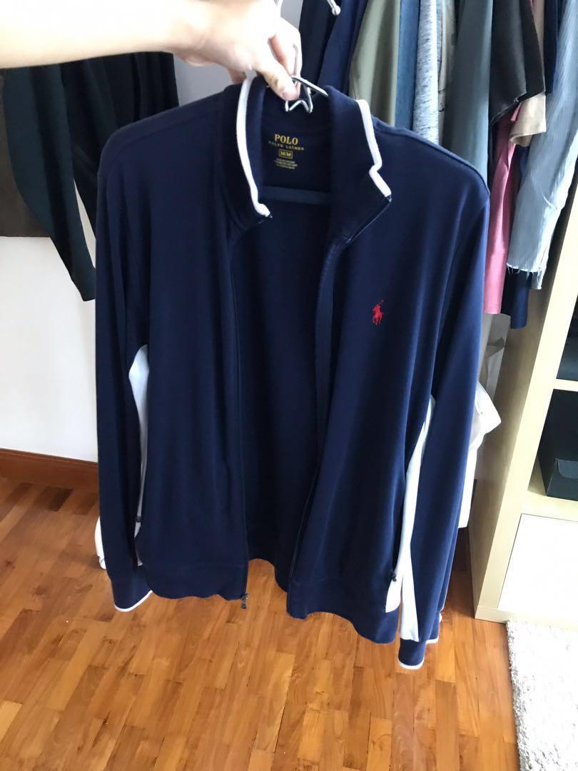 navy blue polo tracksuit