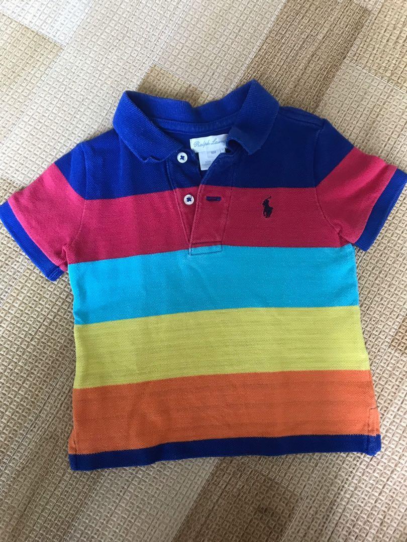 rainbow polo shirt ralph lauren