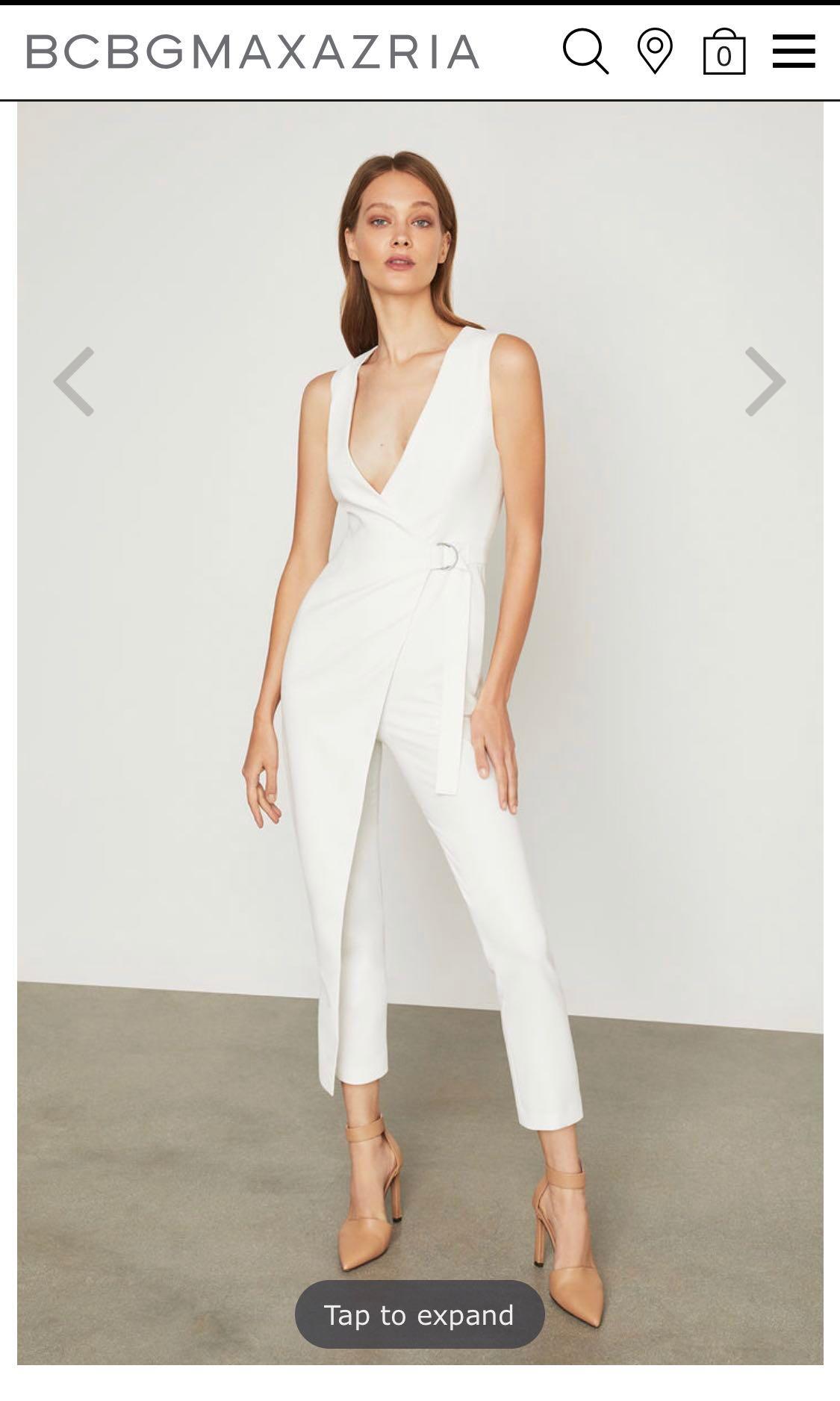 Crazy sale BCBG wrap front jumpsuit for sale