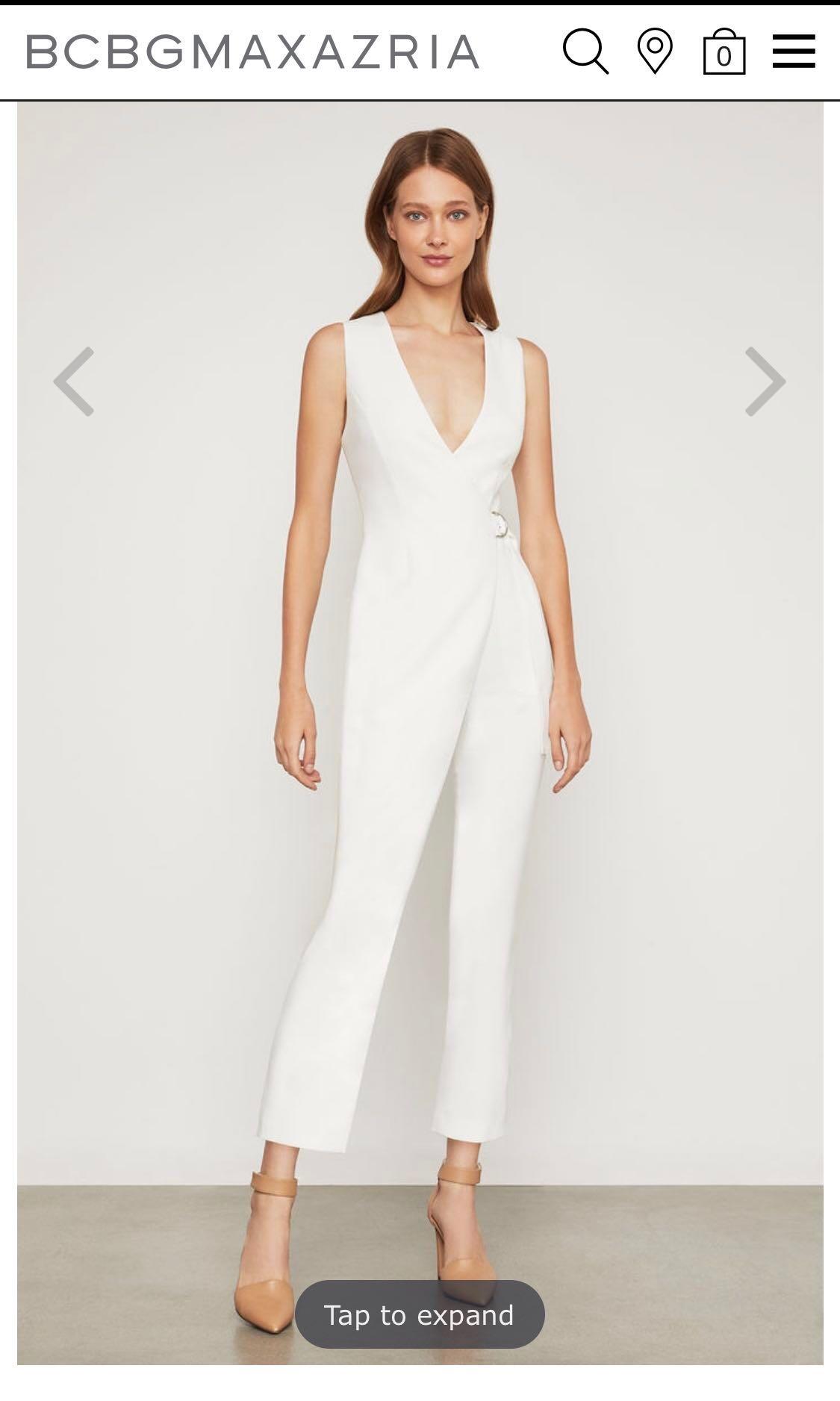 Crazy sale BCBG wrap front jumpsuit for sale