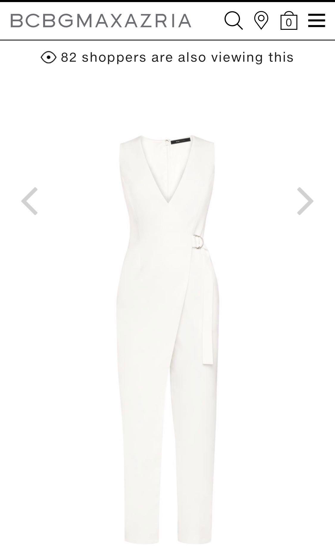 Crazy sale! BCBG wrap front jumpsuit