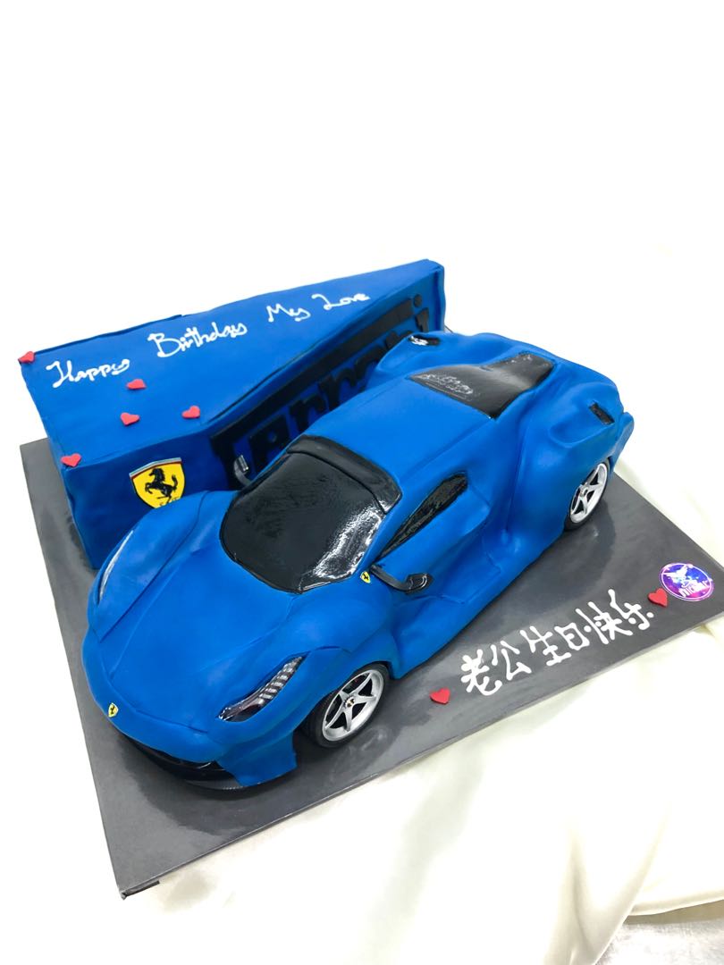 rc car cake