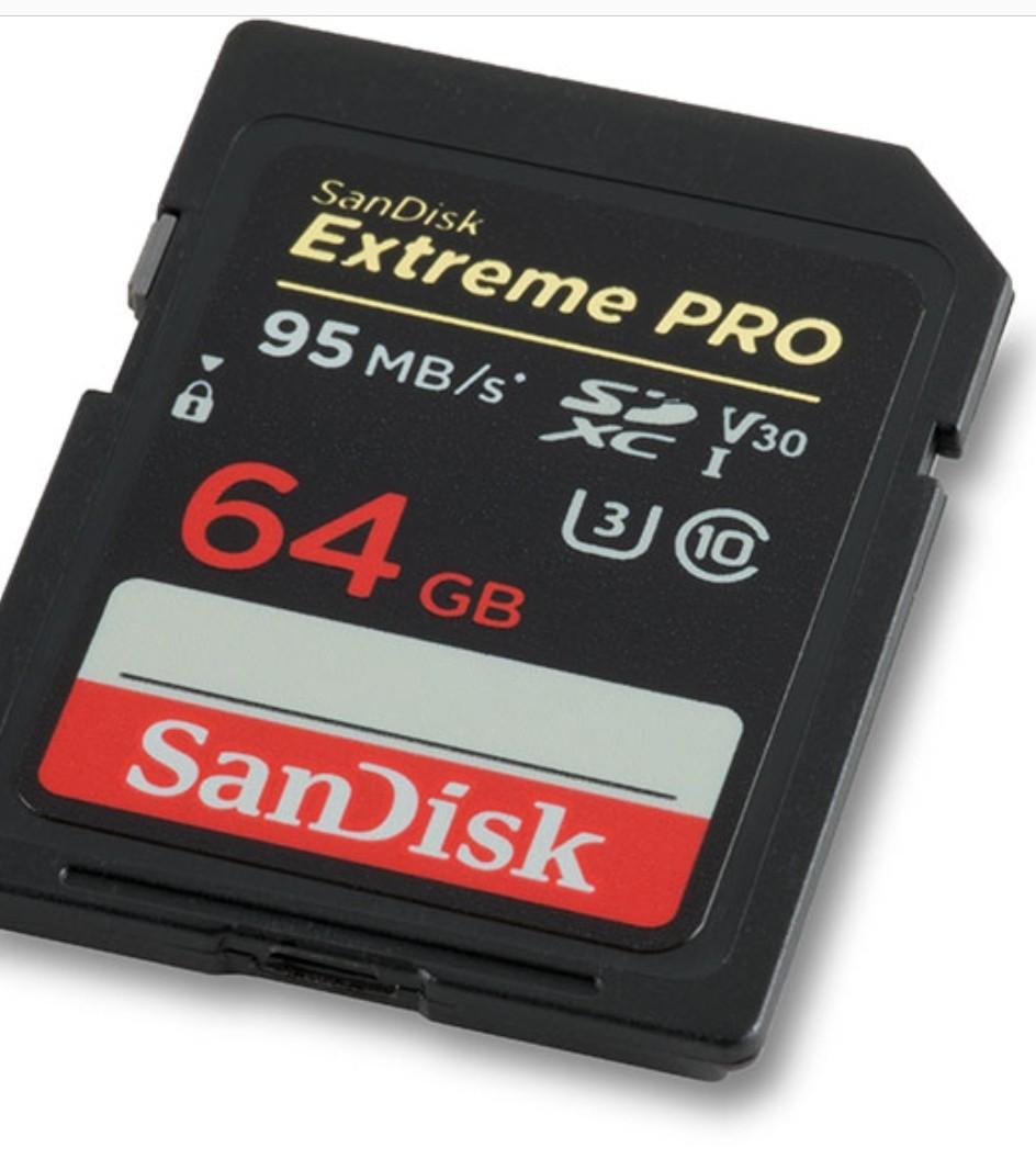 Sandisk Extreme Pro Sd Card With Local Warranty Photography Camera Accessories Others On Carousell