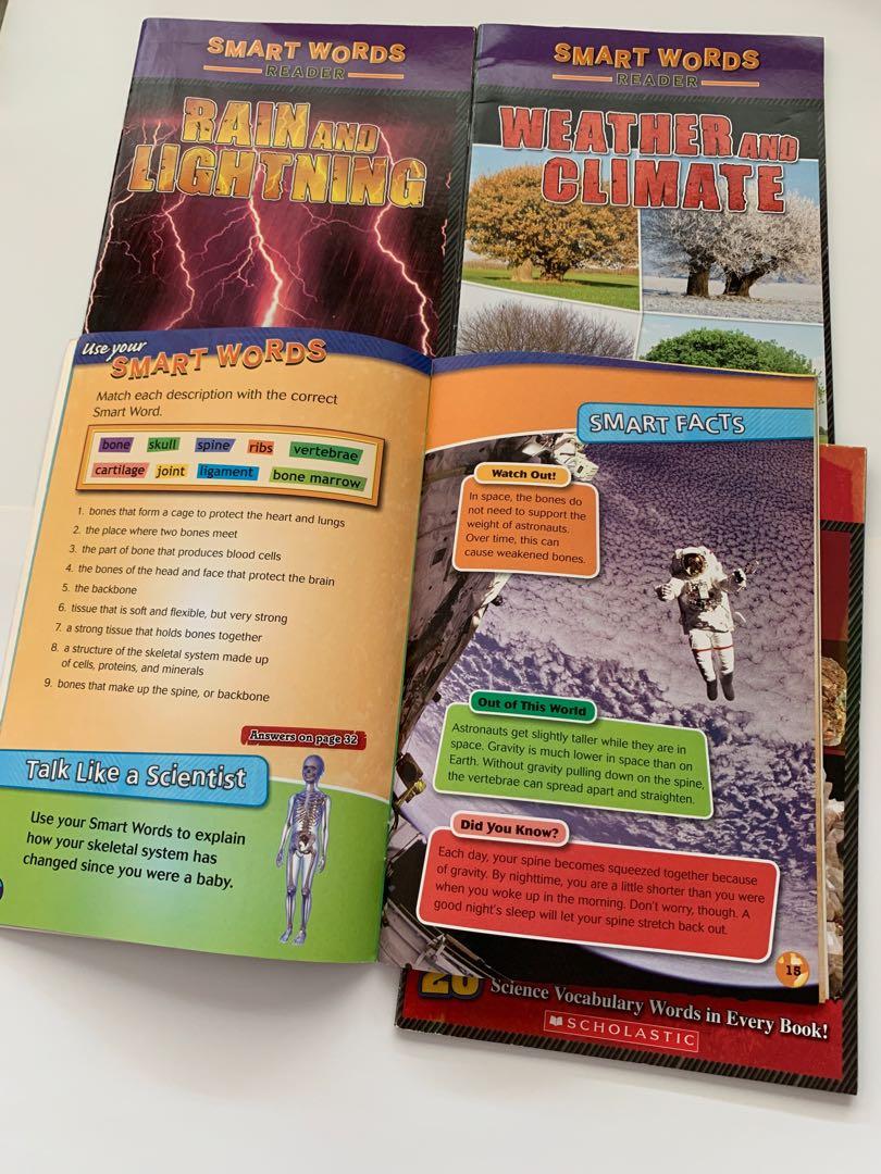 Scholastic Smart Words Readers Books Books Stationery