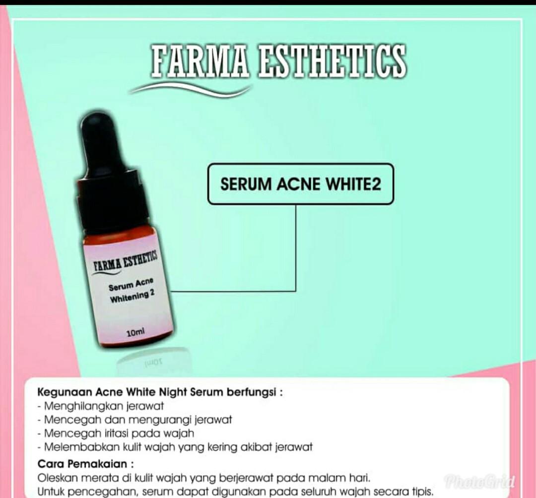 Serum Acne White Health Beauty Skin Bath Body On Carousell